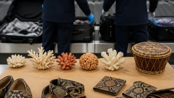 Guardia di Finanza e Dogane: maxi sequestro all'aeroporto di Verona di coralli e pelli protette