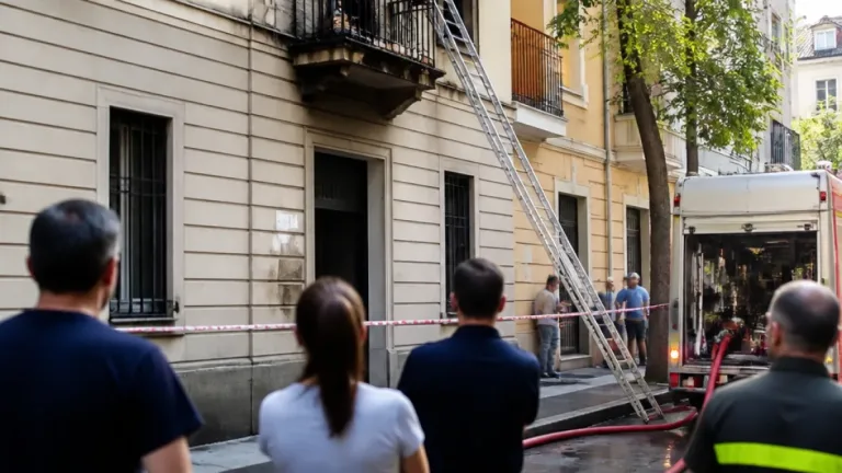 Incendio in un palazzo a Milano: un'anziana muore, più persone soccorse e indagini del Nia